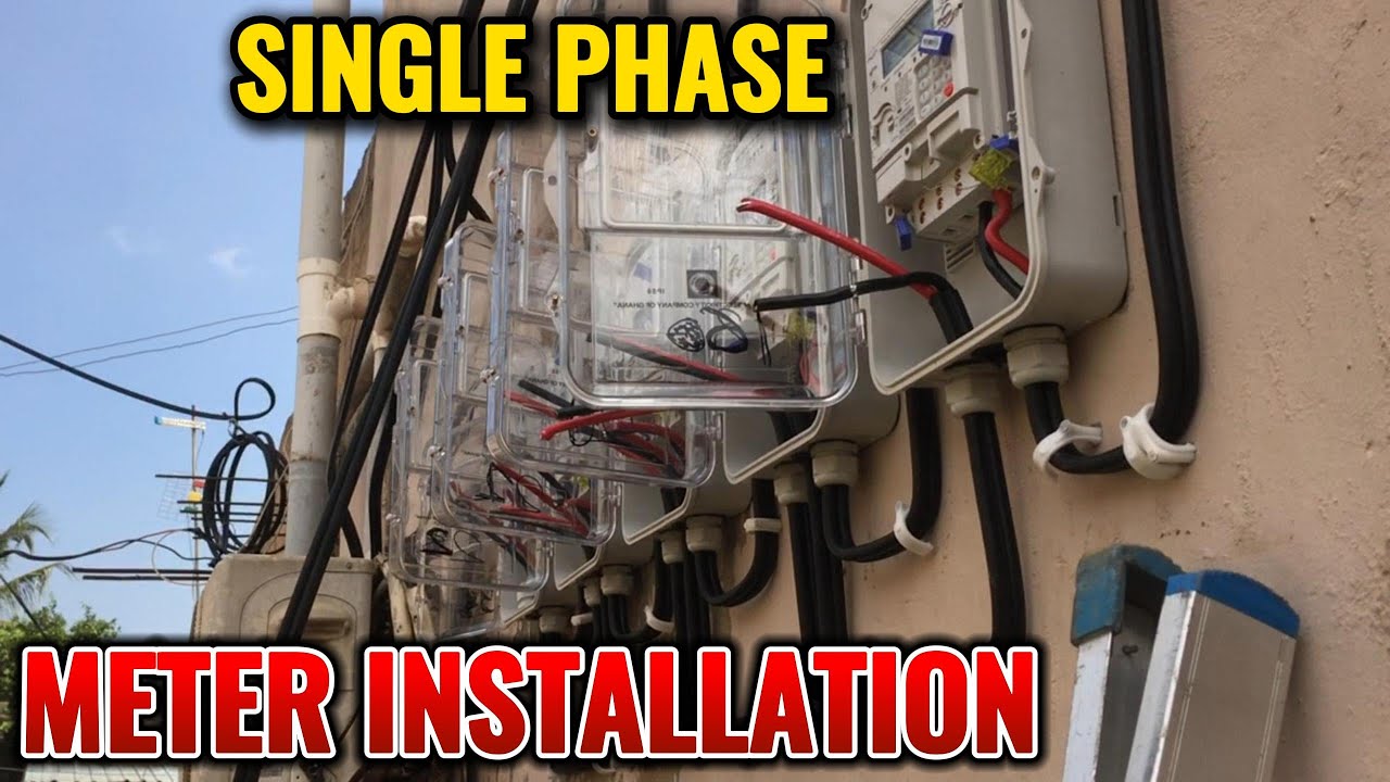 Single Phase Meter Installation.