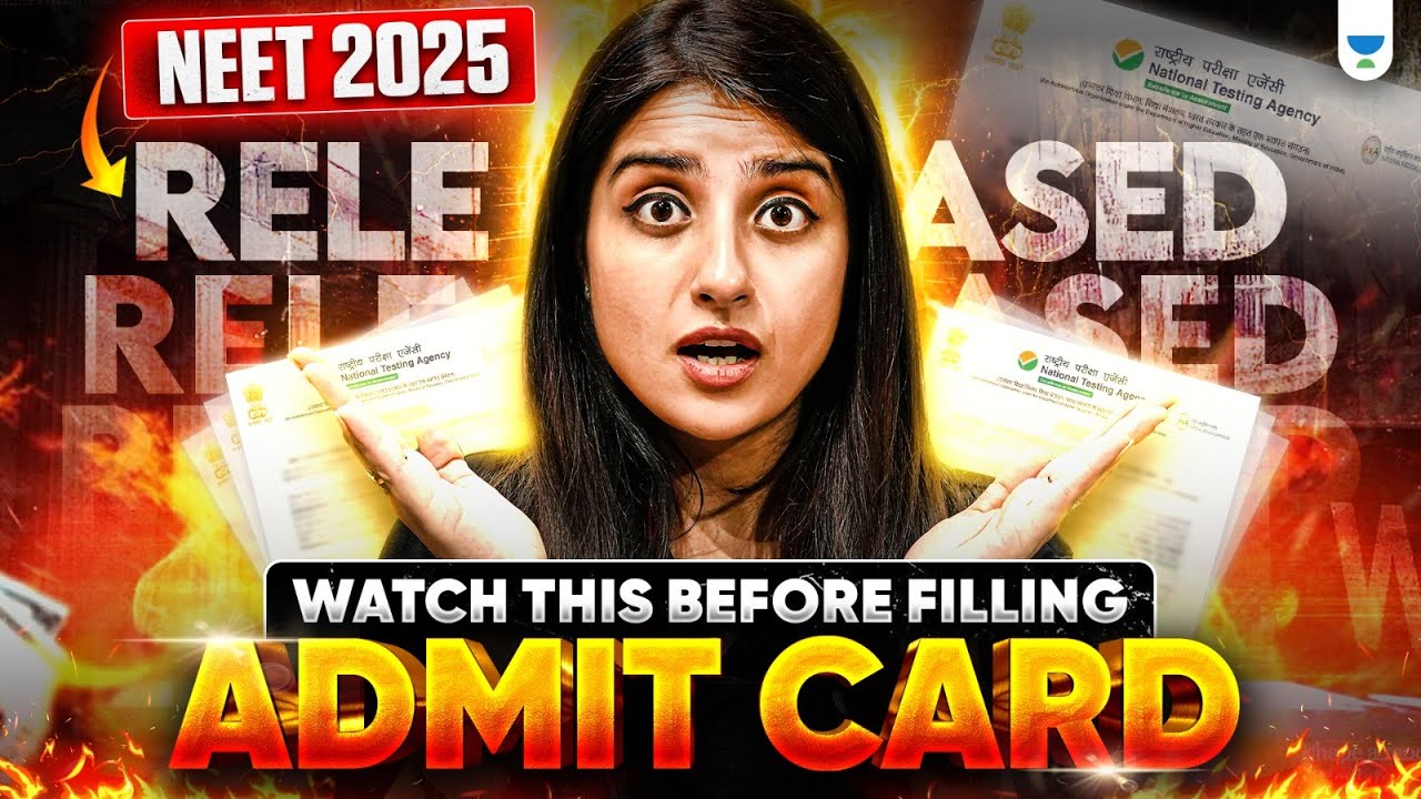 How to Fill Admit Card WITHOUT Getting Rejected!⚠️ | NEET 2025 | Seep Pahuja #seeppahuja #neet2025