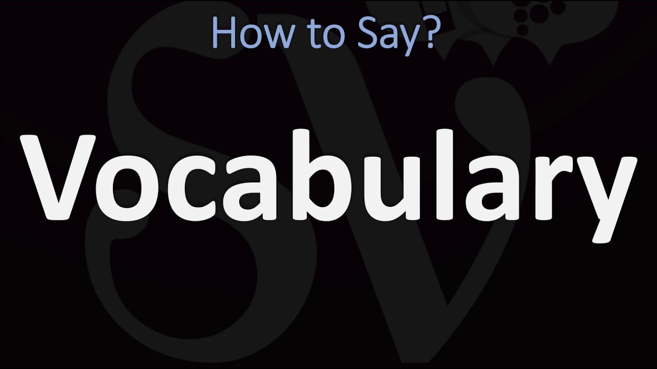 How to Pronounce Vocabulary (CORRECTLY)