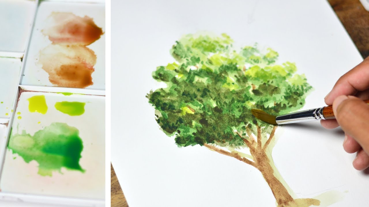 Tips Mudah Melukis Cat Air untuk Pemula | Watercolor Tips for Beginners