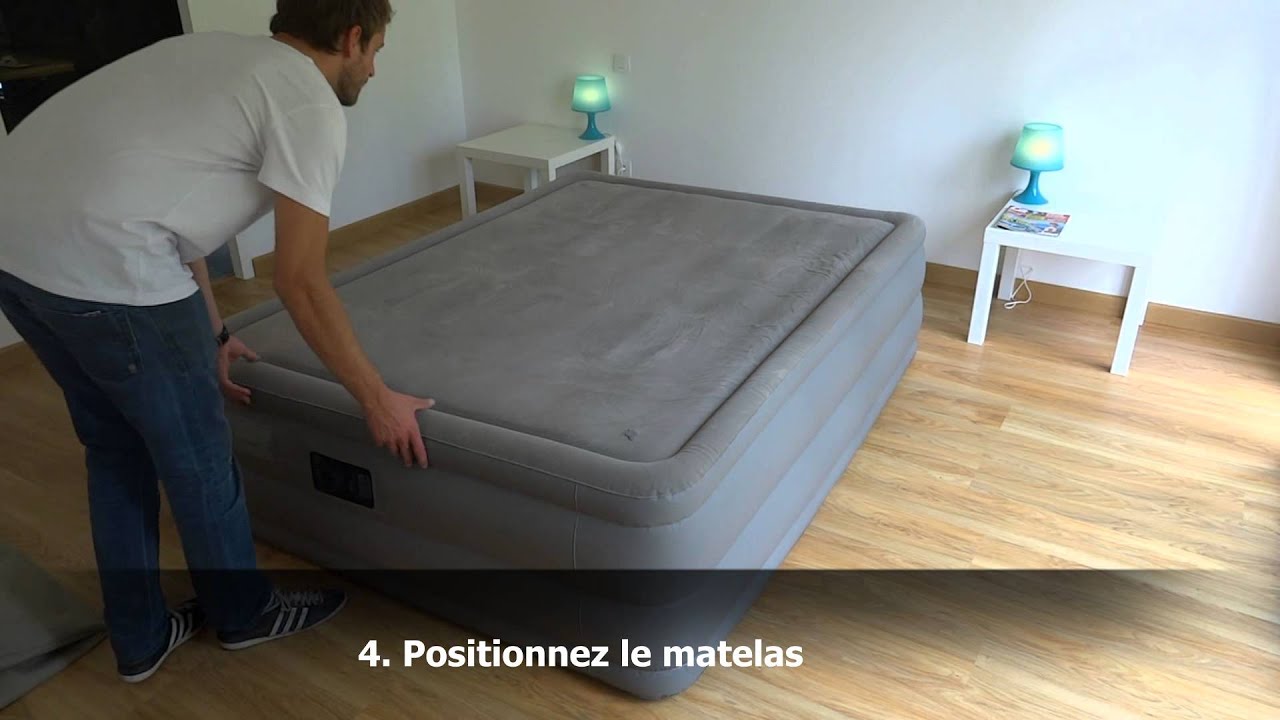 Matelas gonflable Intex Foam Top Deluxe