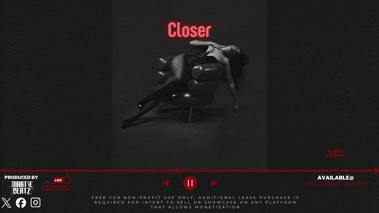 Chris Brown x Bryson Tiller Type Beat “Closer ” | Dark Club R&B | 91 BPM | C Minor