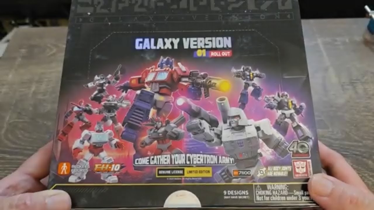 BLOKEES GALAXY TRANSFORMERS 01, ROLL OUT.