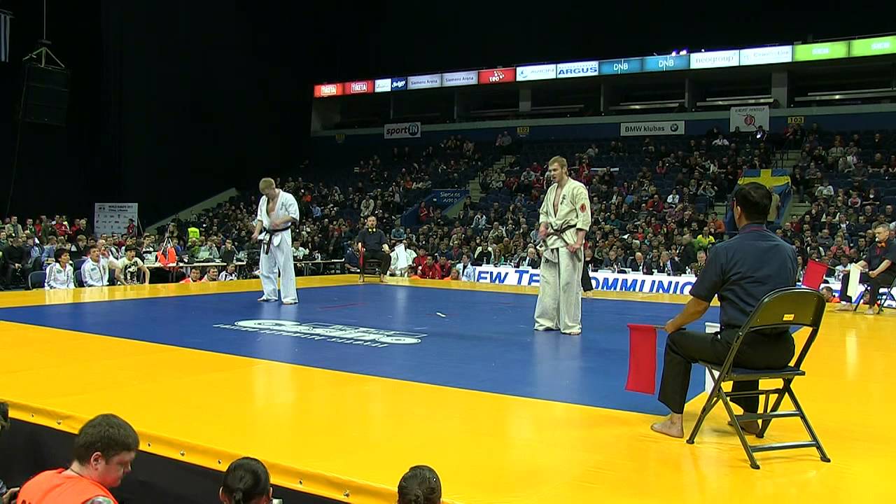 The 5th Karate World Cup-2-heavyweight-Artyushin-Gudauskas