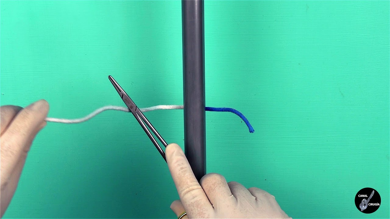 CAPÍTULO 11. NUDO DE CIRUJANO CON INSTRUMENTAL
