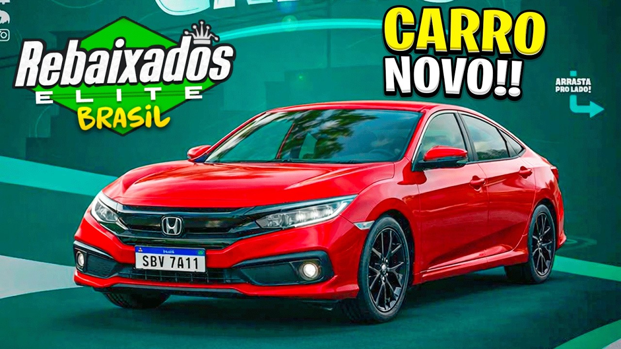 ATUALIZA&Ccedil;&Atilde;O do REBAIXADOS ELITE BRASIL COM O CIVIC G10!