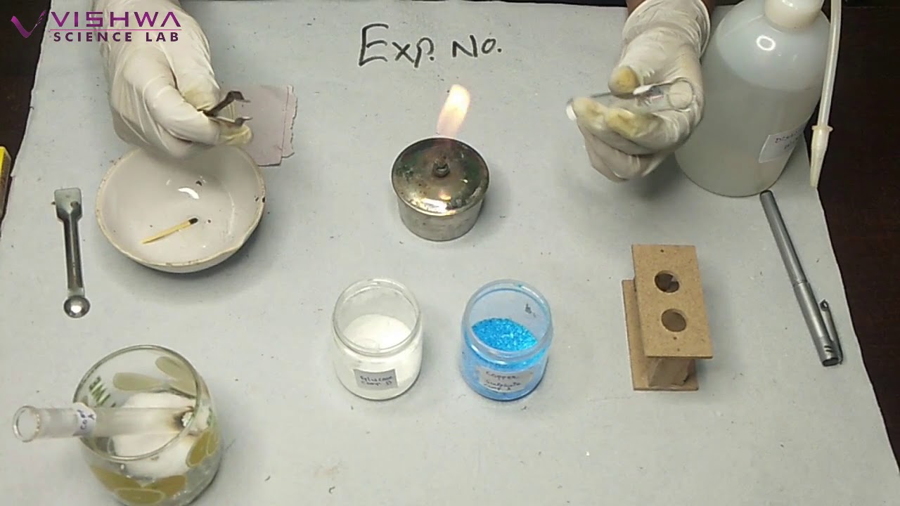 Dr. Homi Bhabha Balvaidnyanik Exam # Practical Level # Vishwa Science Lab Chemistry Ex No. 5 #
