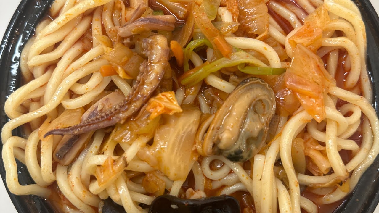 미국 백종원 홍콩반점 짬뽕 상태가..? 짬뽕 먹방! Jjamppong Mukbang