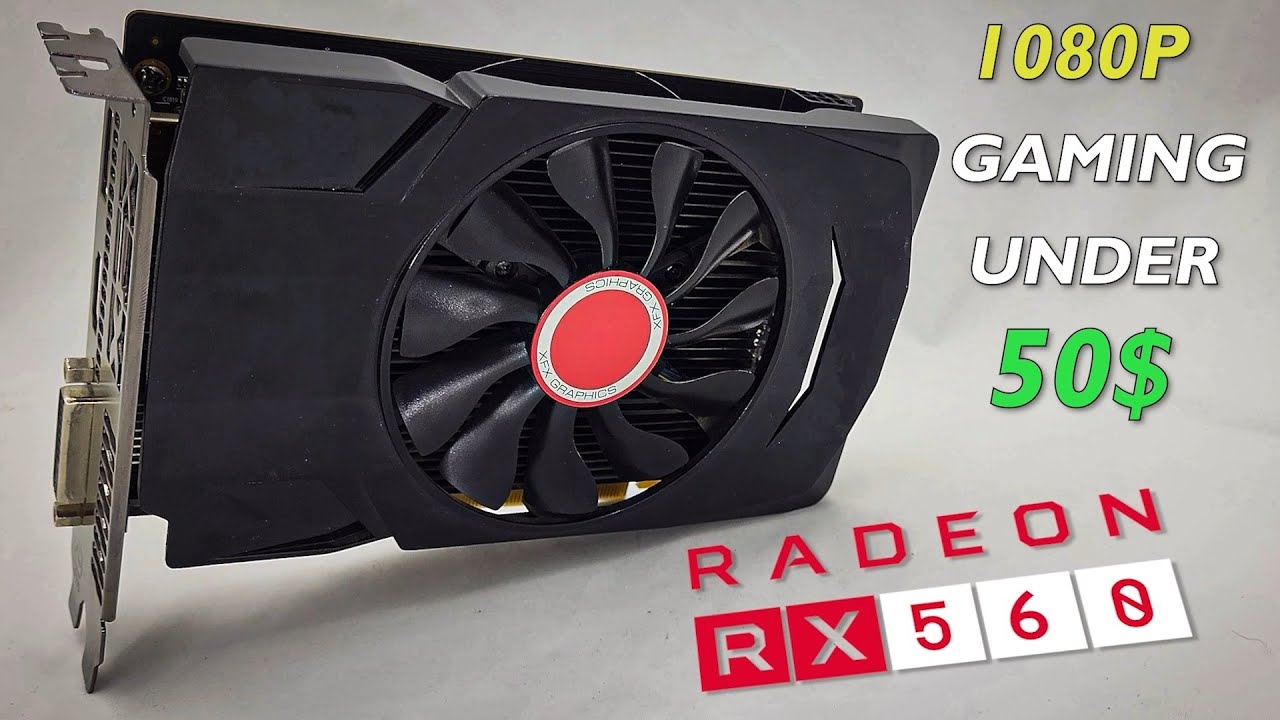 Radeon RX 560 в 2023 году | Тестируем Polaris среднего сегмента