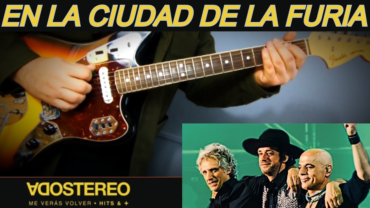 En la Ciudad de la Furia (En Vivo Me Verás Volver Gira 2007) (Tutorial-tab-Guitarra- Guitar Cover)