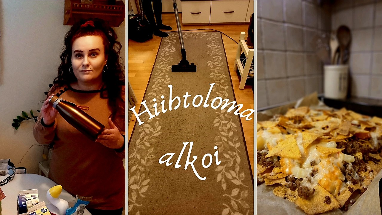 HIIHTOLOMAN ALOITUS | VIIKON RUOAT, SIIVOUSTA JA NACHOPELTI😋