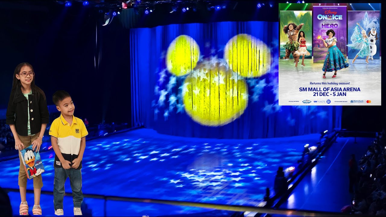 Wyzie and Greytt Disney on Ice Experience at MOA Arena 12.25.2024