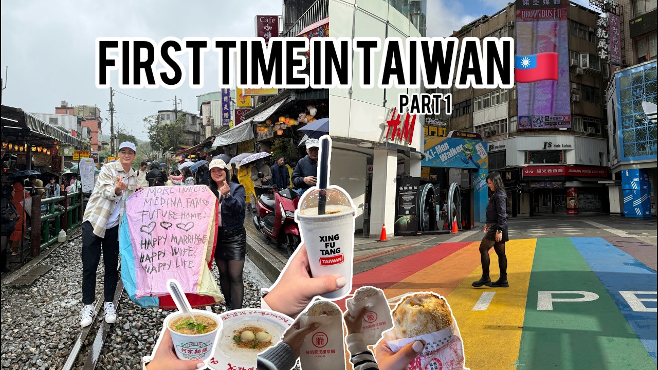 First Time in Taiwan🇹🇼 Ximending, Raohe Night Market & North Coast Tour | Taiwan Vlog Part 1