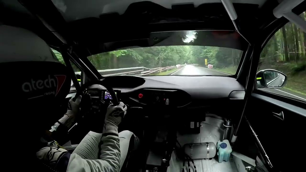 Limanowa 2024. - Wet race onboard Peugeot 308 TCR, Matija Jurišić