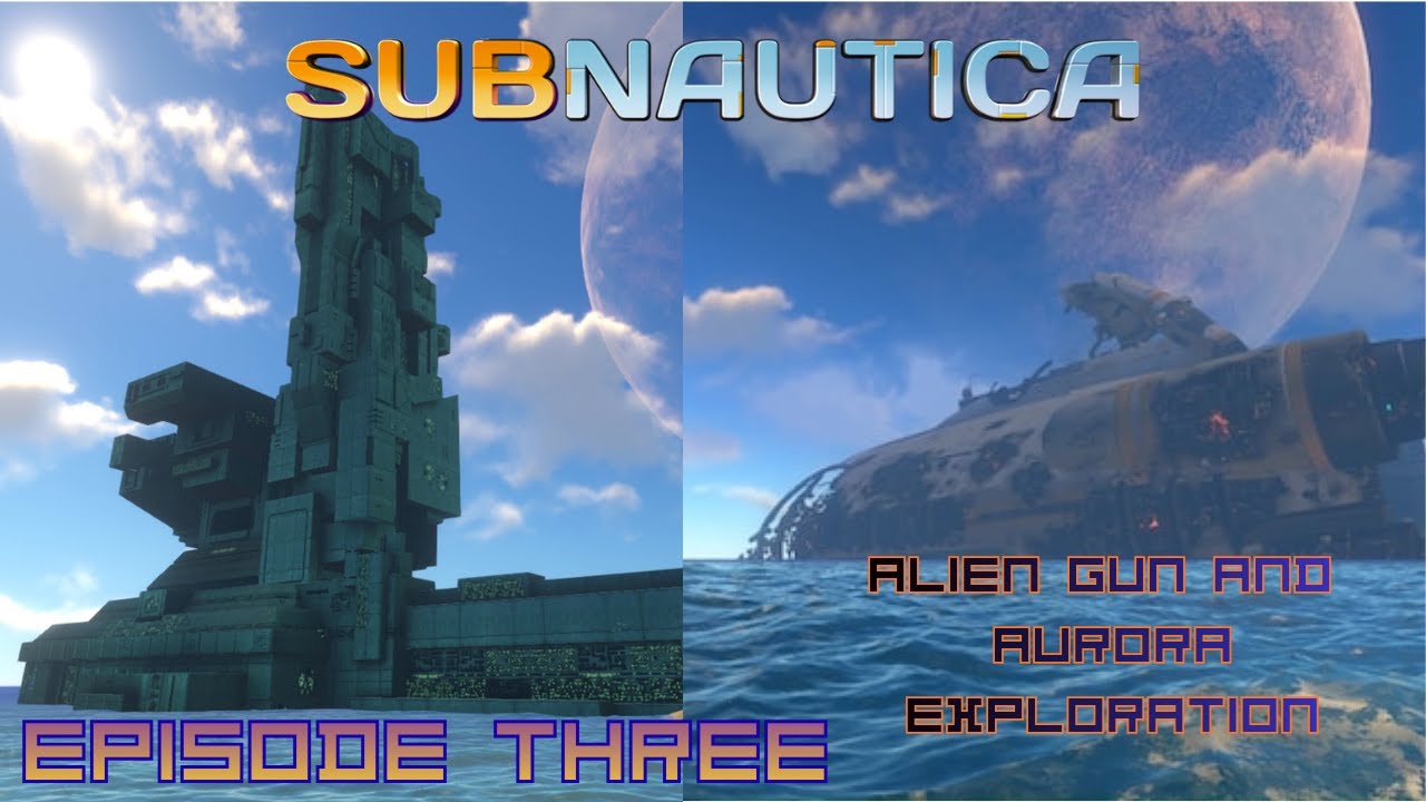 Subnautica Episode 3 - GIANT ALIEN CANNON!