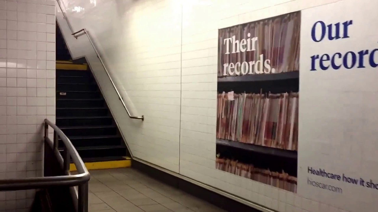 from the R to F platforms, Jay St MetroTech, New York (3-24-17)