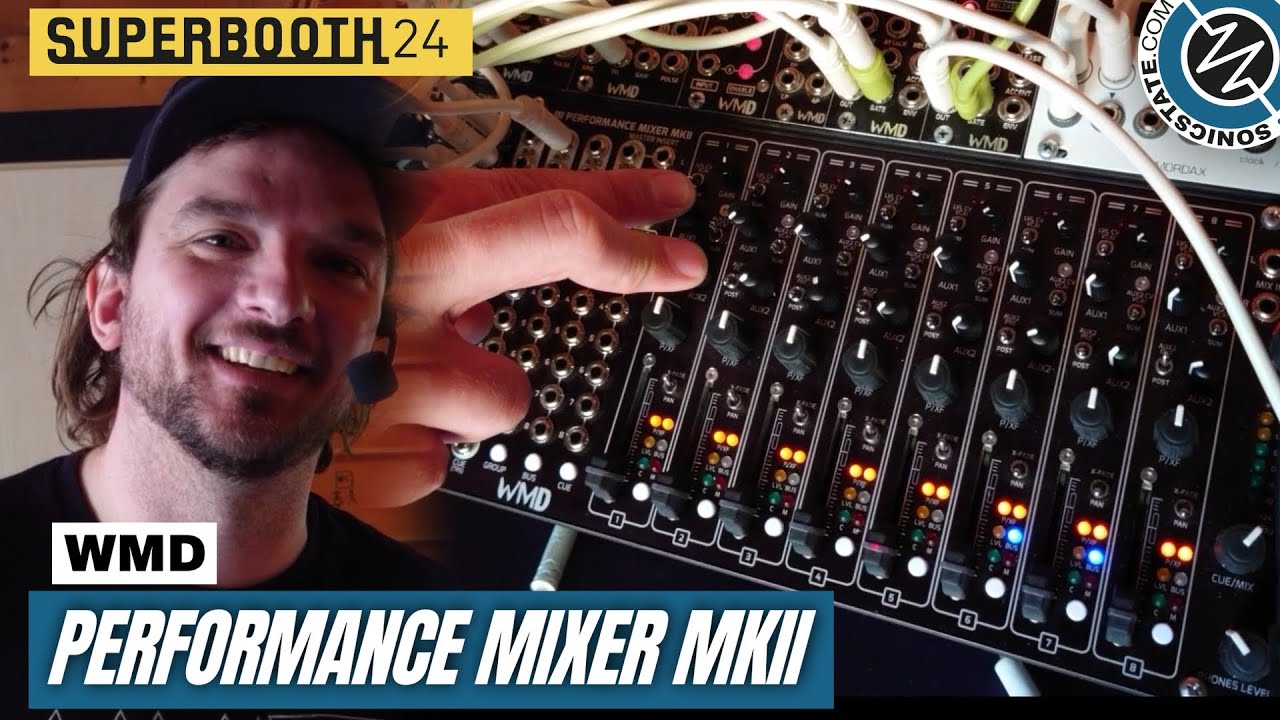 SUPERBOOTH 2024: WMD - Performance Mixer MKII
