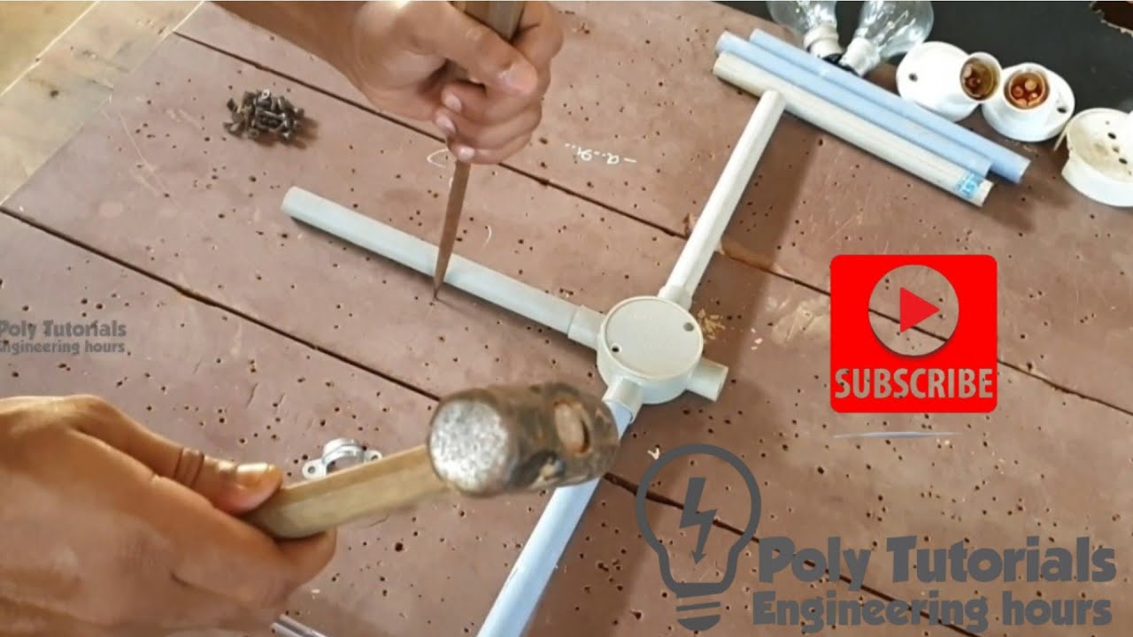 Two Lamp and Socket outlet Controlling Independently /For Kerala Polytechnic/ITI/B.tech/BE