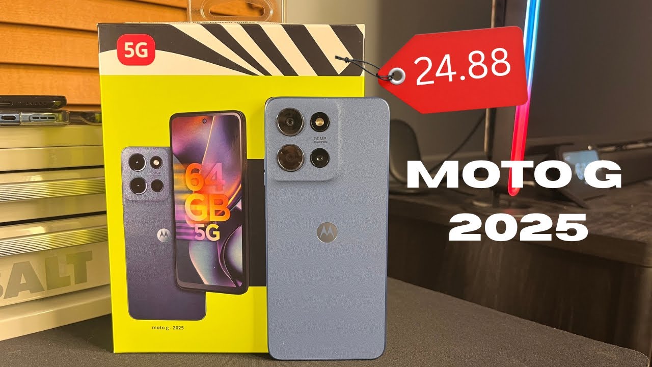 Motorola G 5G (2025) за $24,88! Распаковка и обзор. Скидка на Чёрную пятницу.