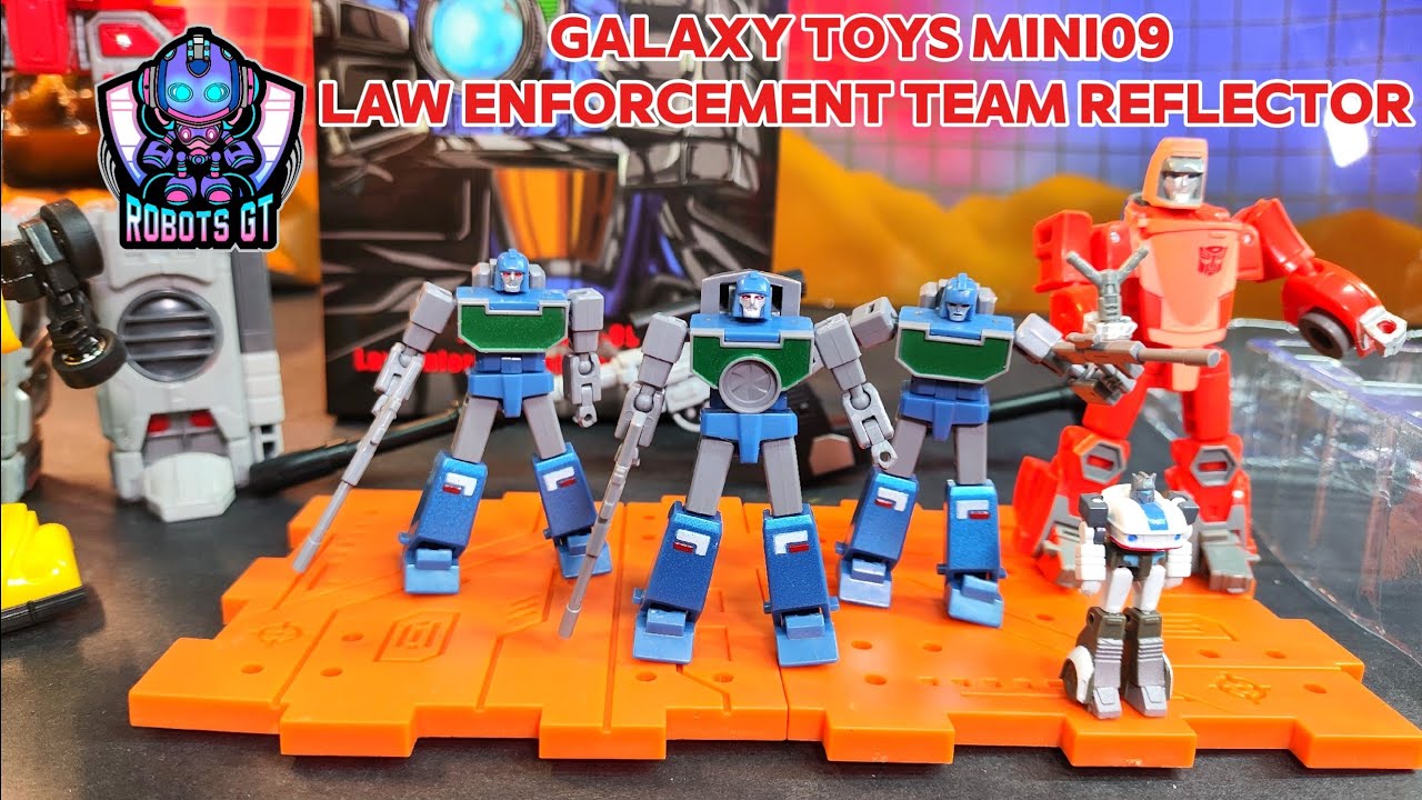 Galaxy Toys MINI09 Law Enforcement Team Reflector