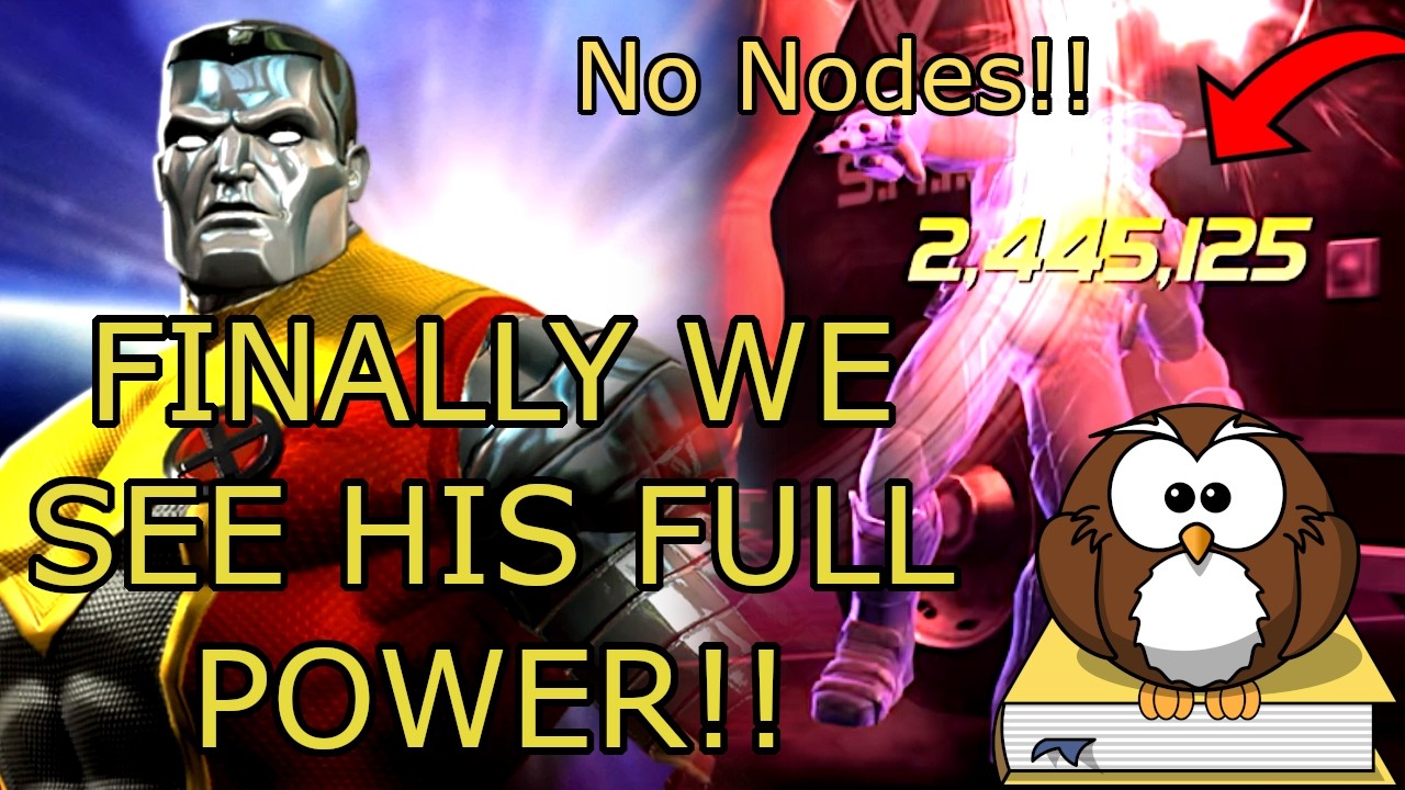 Millions of health and NO DAMAGE CAPS!! SEND A COLOSSUS HIS WAY!! - MCOC