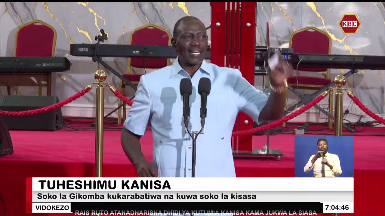 Rais Ruto aagiza usalama kudumishwa makanisani