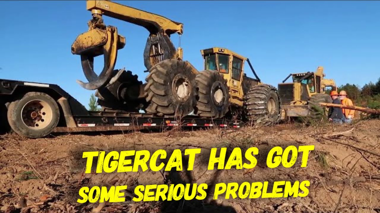 Tigercat 635 has got serious problems