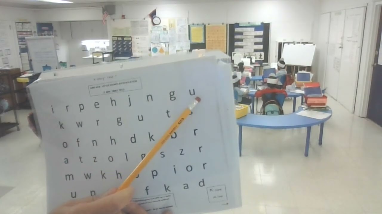 Kindergarten Reading Lesson ( non-journey) at JMG Elem. School Guam Jan.23, 2026