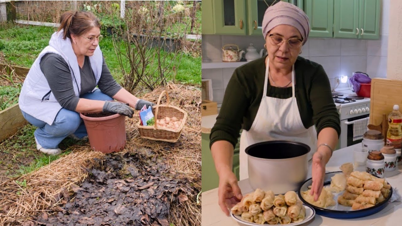 Mišići u kajmaku, sarma iz krčko lonca / malo radova u bašti ❤️🍯