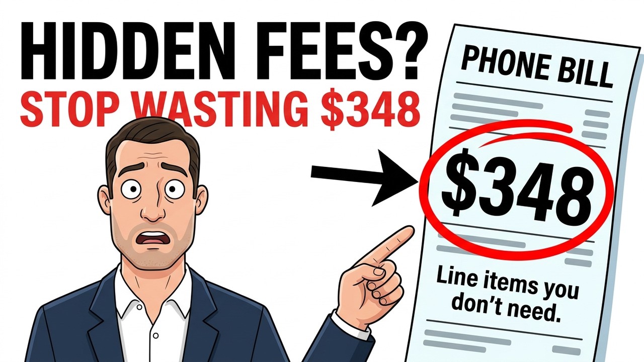 Your Phone Bill Has $348 in Fees You Don’t Need (Remove These Today)