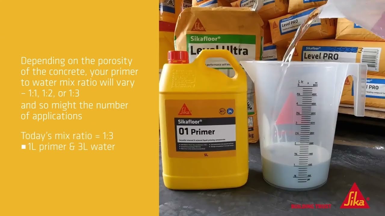 Sika Applied Series - Sikafloor® 01 Primer NZ