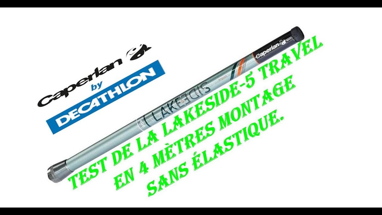 👉 👉  TESTE DE LA LAKESIDE-5 TRAVEL 400 DE CHEZ DÉCATHLON MONTAGE SANS ÉLASTiQUE  💪