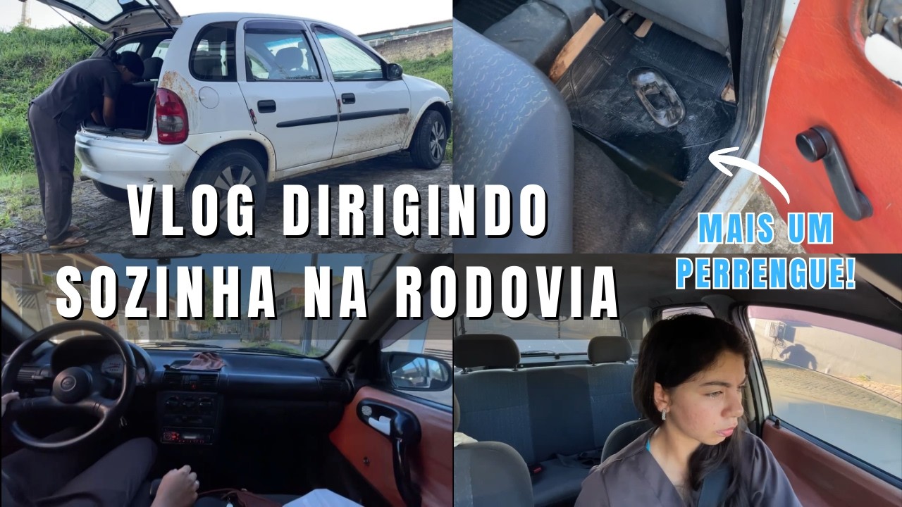 PEGUEI A ESTRADA SOZINHA PRA TRABALHAR… e olha o que achei dentro do carro!