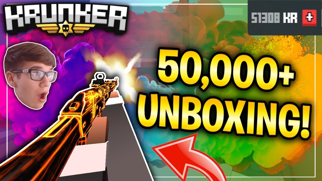 MASSIVE KRUNKER.IO UNBOXING! 50,000+ Krunkies! (i cant believe it...)