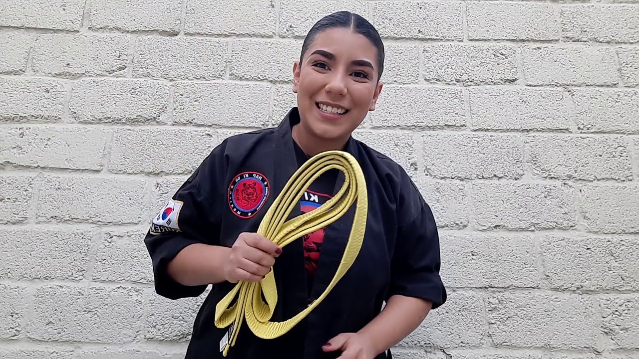 Cómo poner cinta de color HAPKIDO / Luisa F. Limón