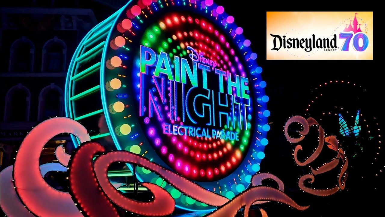 Paint The Night Electrical Parade - Disneyland 70th Anniversary