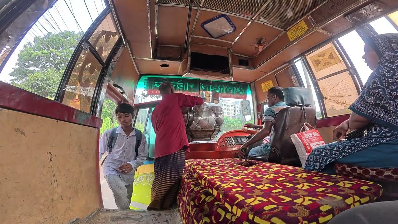 Chaotic Bus Journey | Extreme Crowd & Rush Hour