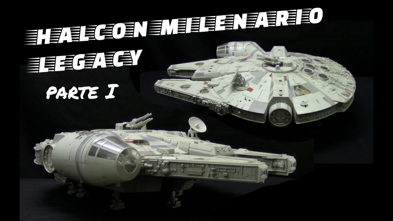Como Funciona Halcon Milenario Mas Grande LEGACY Collection Hasbro Star Wars en Español