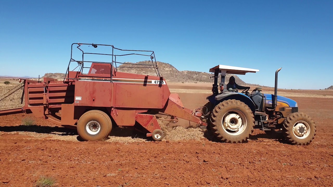 Empacadora Hesston 4755. Así trabajamos los de Ramón Corona, Cuencamé, Durango.