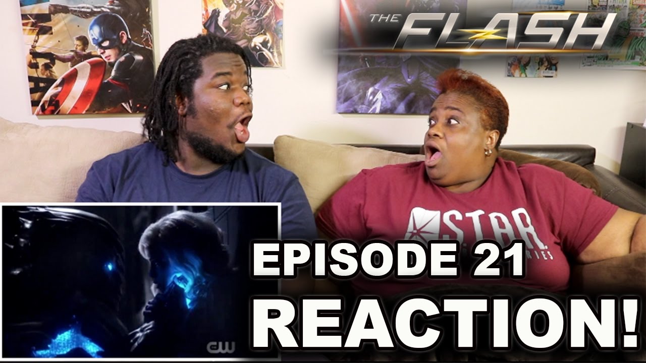 The Flash Season 3 Episode 21 : REACTION WITH MOM!