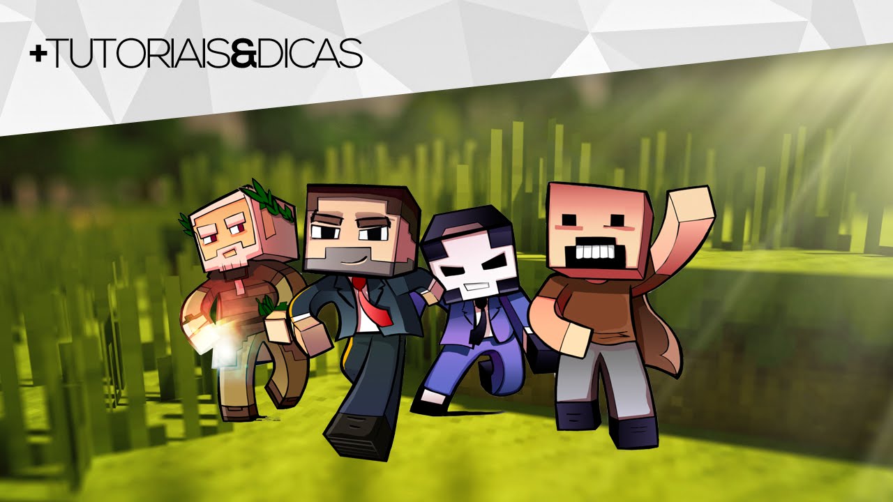 Como fazer INTRO 3D ANIMADA de MINECRAFT pelo CELULAR - Animate it!