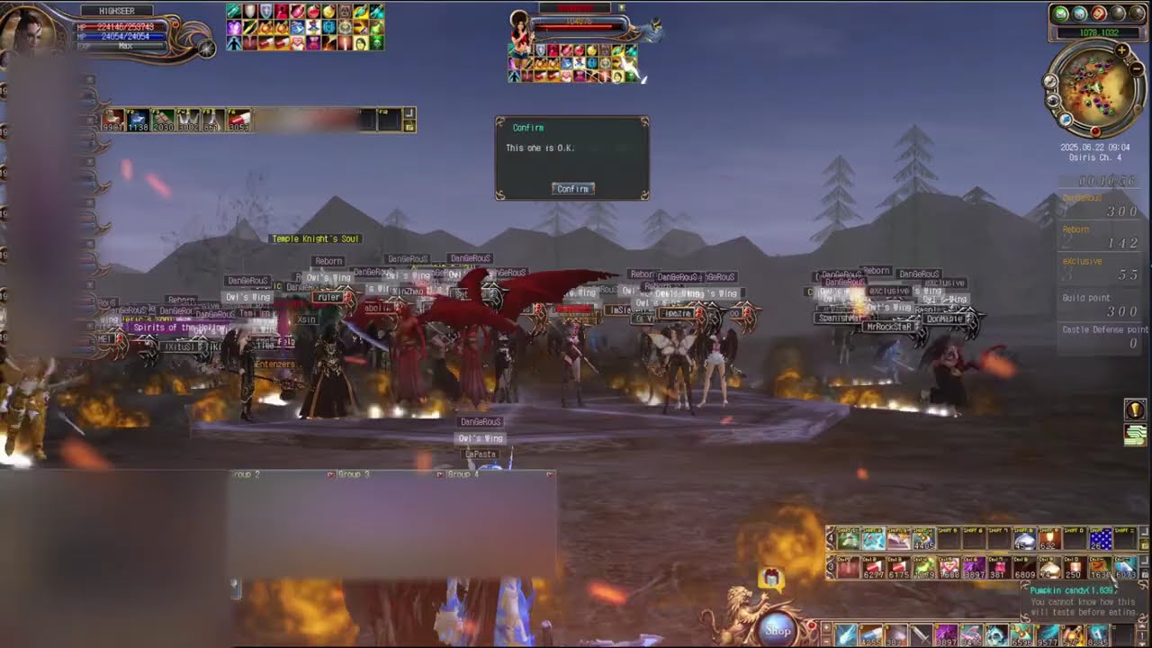 Last Chaos Fawkes 2025 | Merac Castle Siege (MCS) | DanGeRouS WIN vs Reborn | 150+ Kills Farming