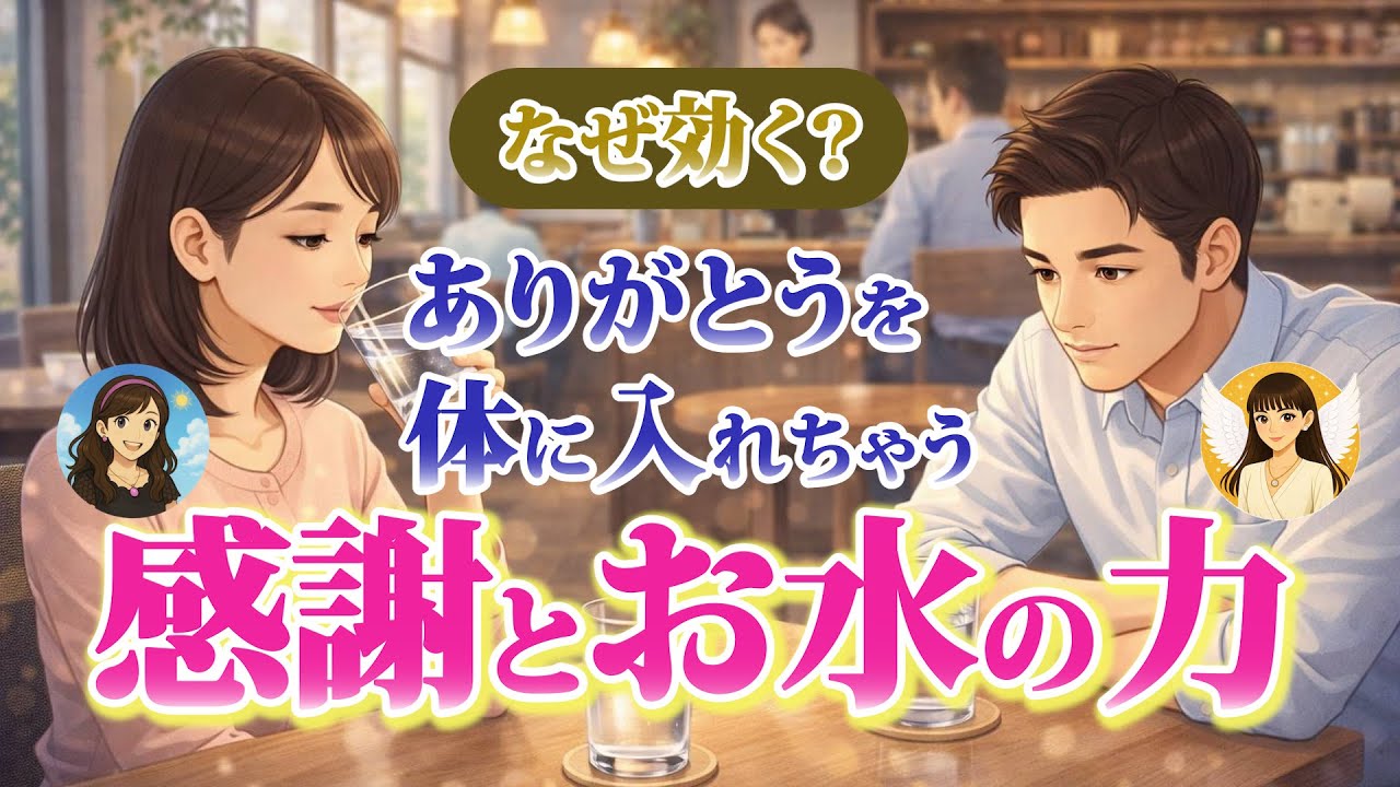 【なぜ効くの？】「ありがとうございます」を体に入れちゃう