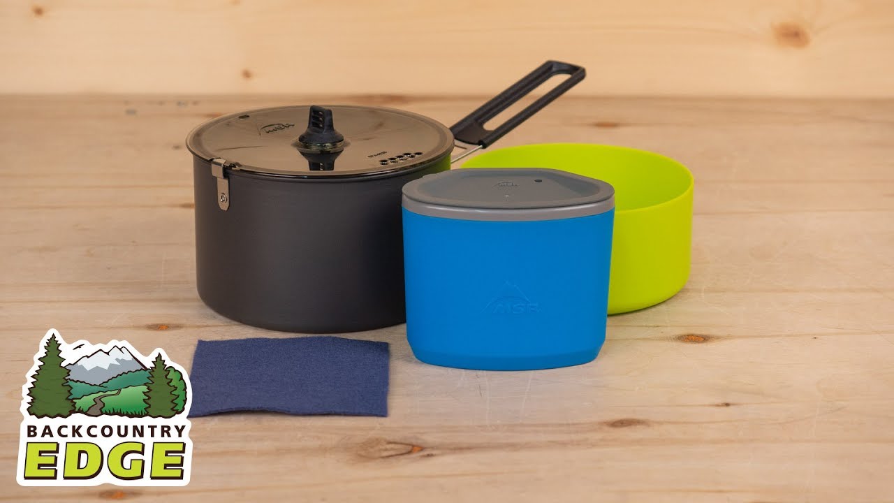 MSR Trail Lite Solo Cook Set Backpacking Cookware