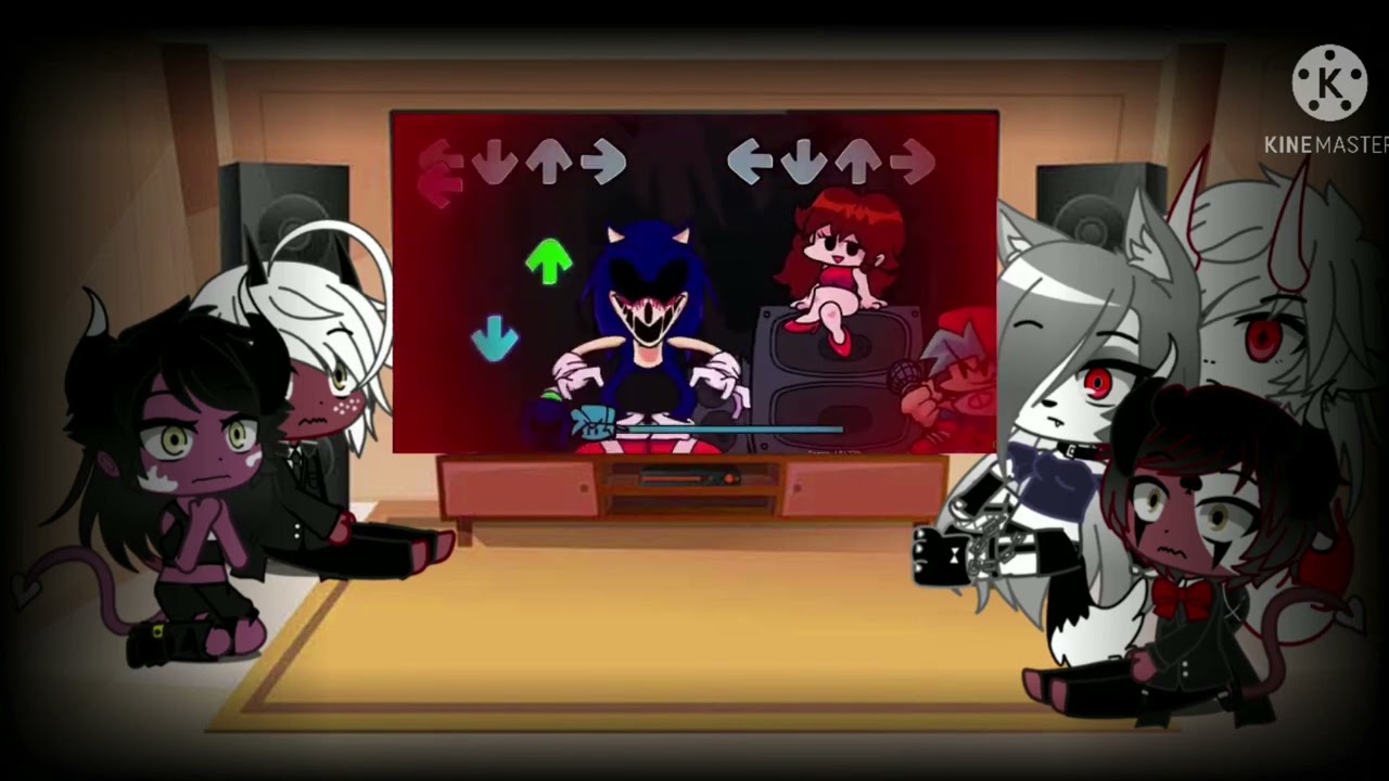 Helluva Boss reacts to Sonic.EXE mod [Don't need to call it 2.0 anymore] | Read Desc |