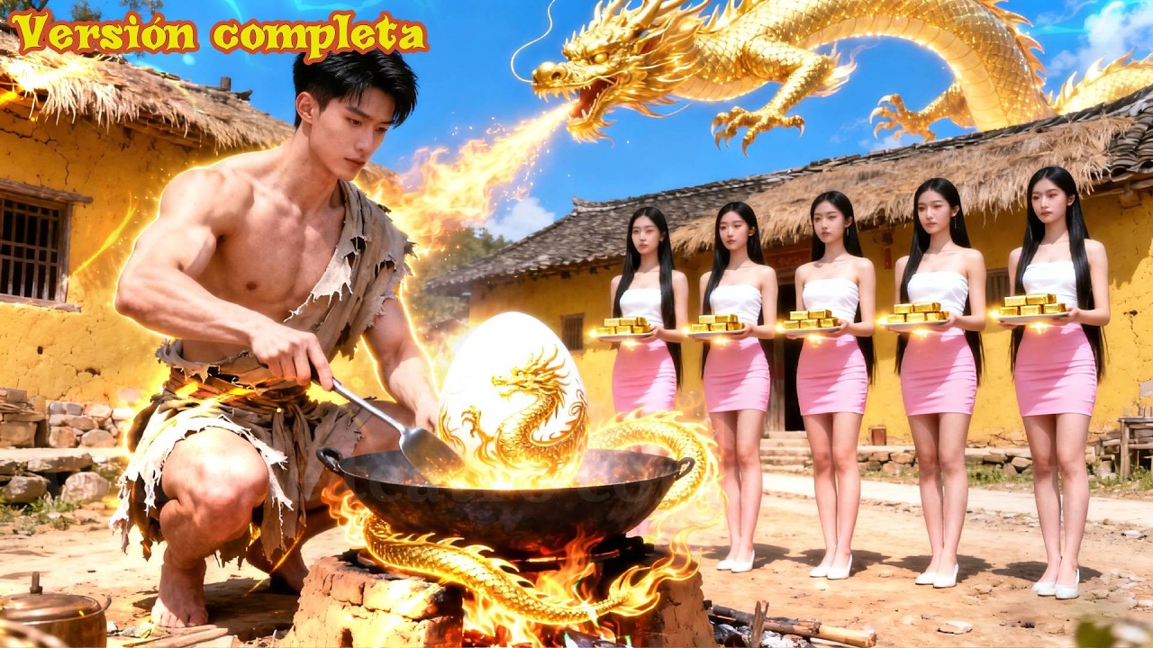 Joven vendedor de té despreciado,pero es el guerrero más fuerte; las 4 bellezas ruegan perdón.