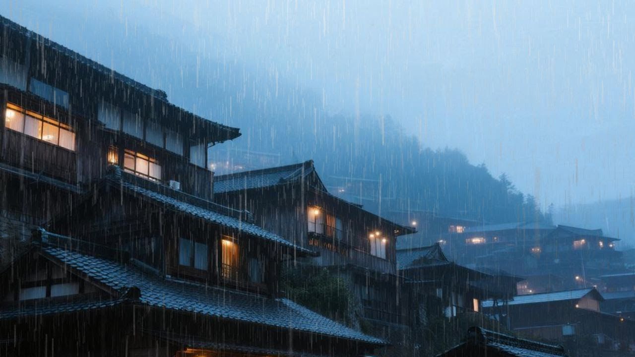 Rain Sounds for Sleeping: Deep Sleep Rain 🌧️ Relaxing Rain Sounds for Stress Relief and Rest
