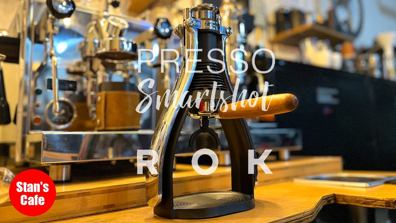 ROK Presso Smartshot! The Best Hand Espresso machine!