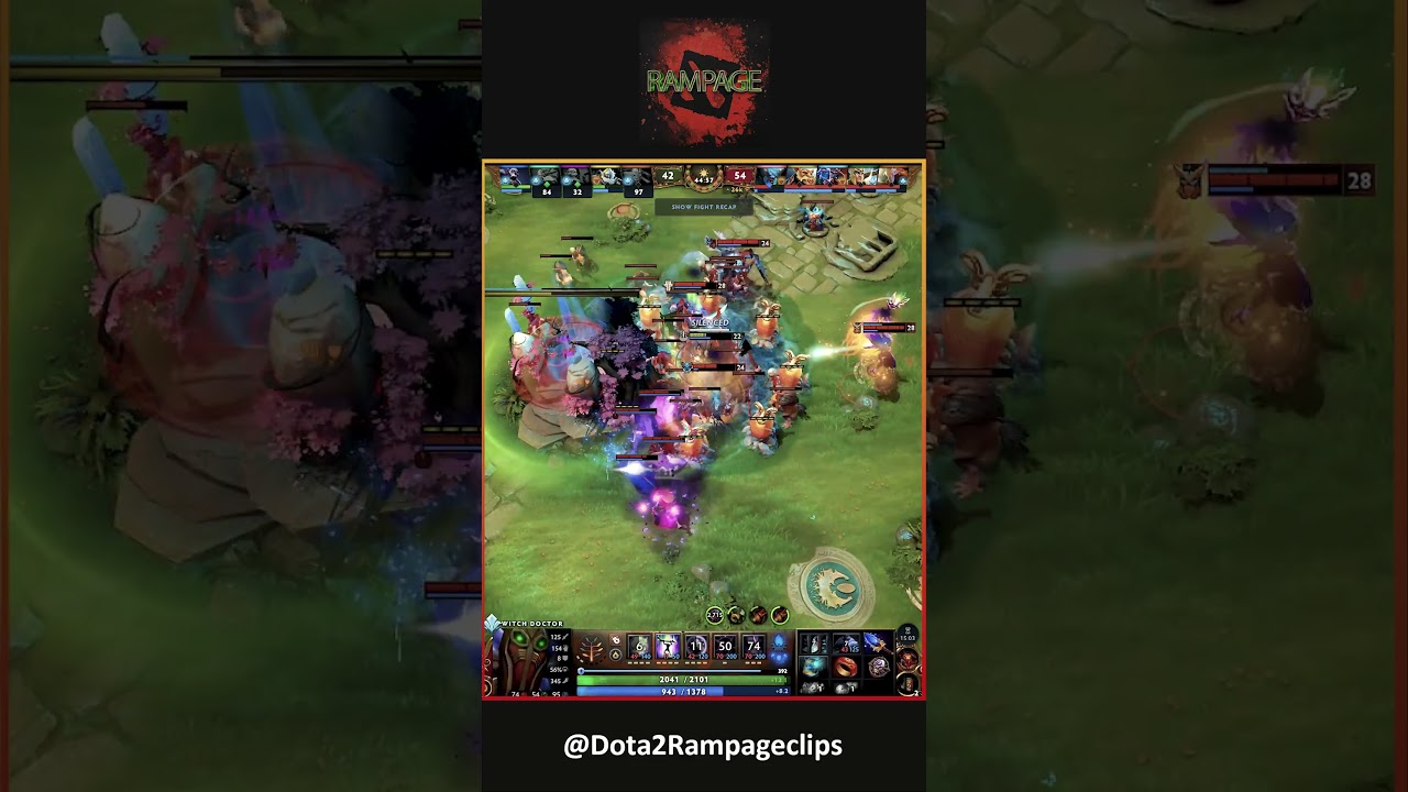Witch Doctor&rsquo;s Malpractice Facet Saves the Game  #dota2 #dota2highlights #ti2025 #dota2shorts