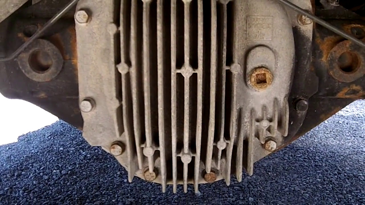 Rear Differential Fluid Change On a Nissan Titan or Armada | How To Change Oil